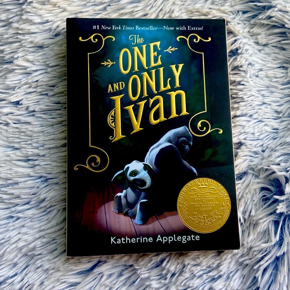 The One and Only Ivan Paperback Book Katherine Applegate John Newberry Medal